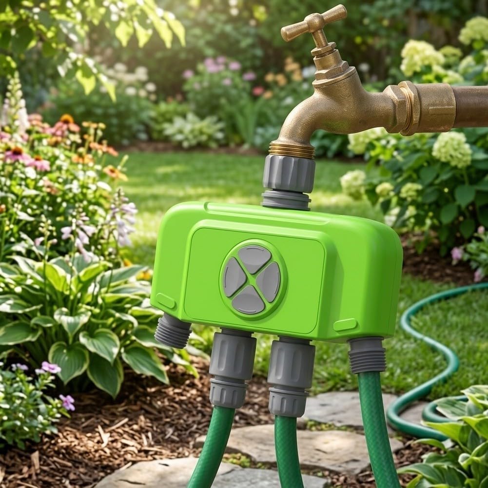 Timer irrigatore WiFi con controllo app per tubo da giardino