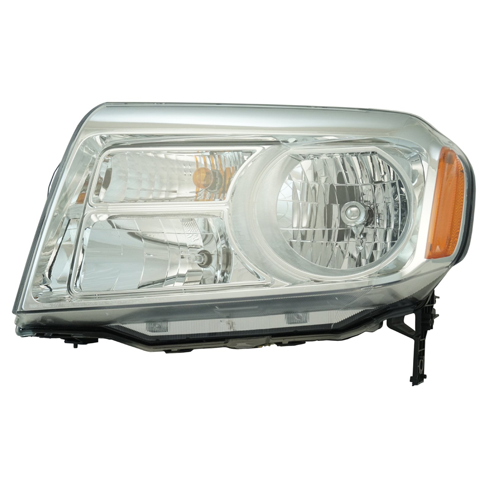 TRQ Driver Side Headlight Assembly Halogen Compatible with 2012-2015 Honda Pilot HO2502147
