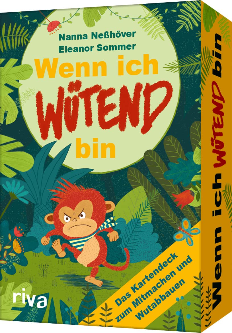 Riva Wenn Ich Wütend Bin – Das Kartendeck Zum Mitmachen Und Wutabbauen: Für Kinder Ab 3 Jahren