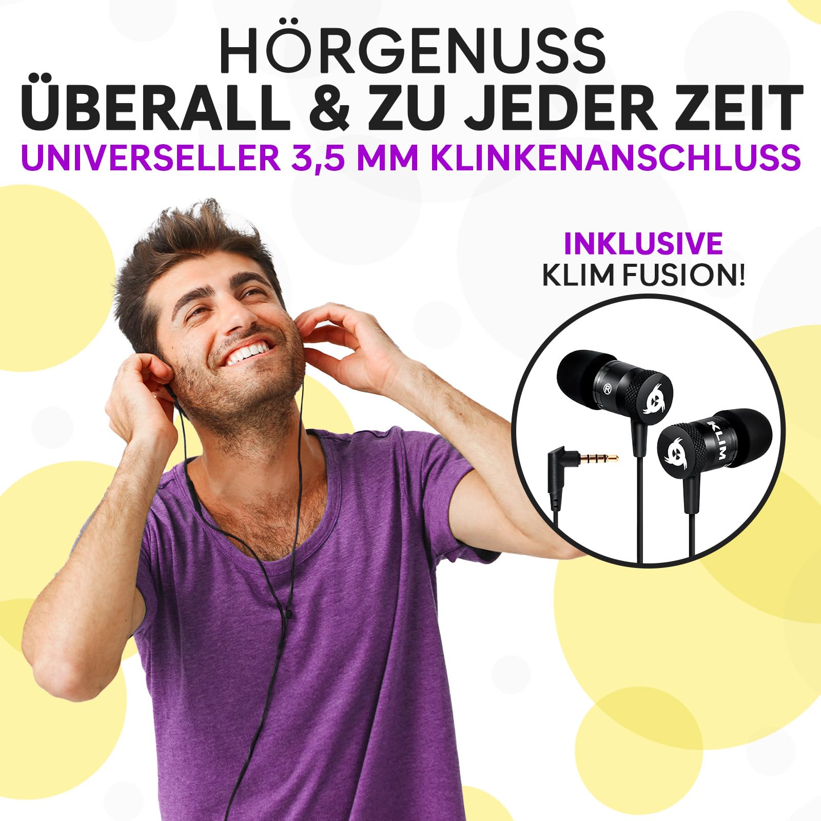 KLIM K8 Kassettenspieler - Kassettenrekorder - NEU Cassette Player - AM/FM Kassettenradio - Eingebautes Mikrofon & Lautsprecher - Kopfhöreranschluss & Ohrhörer - Silber