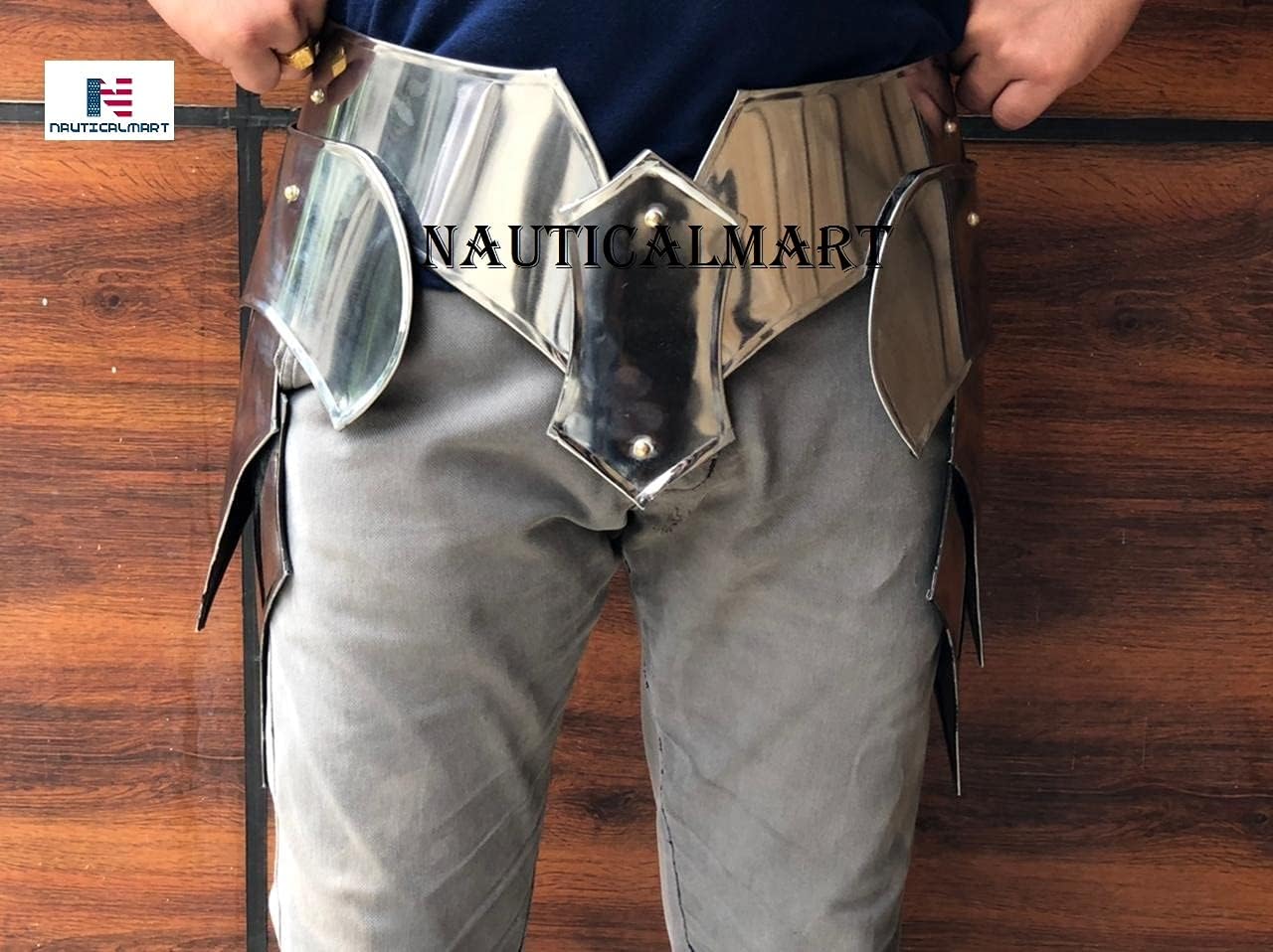 Nautical-Mart Steel Tasset Belt For Man