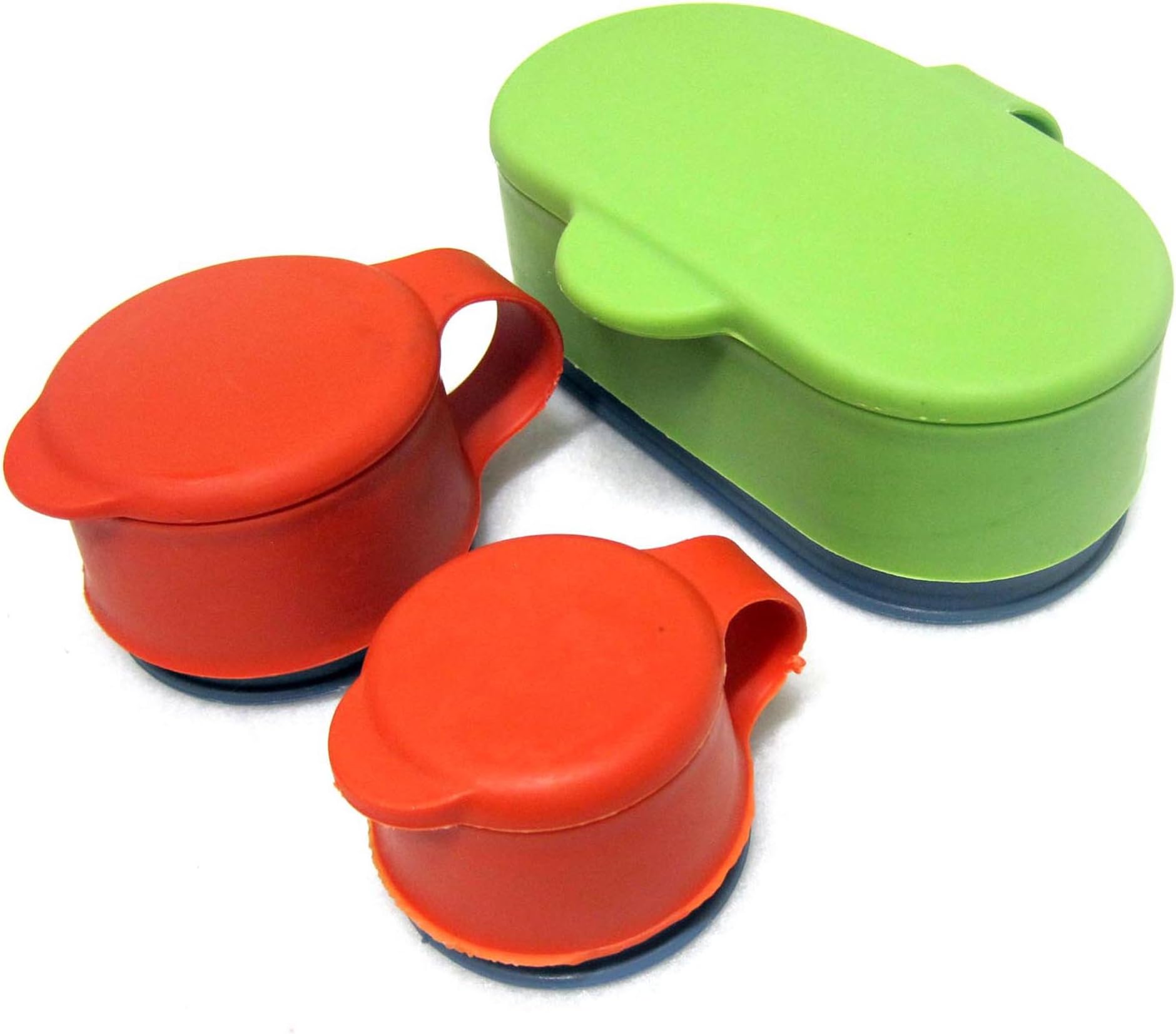 Enjoyingbuy 3p Plastic Bag Preserver Screw Cap Reusable Bag Container Seal Cap Food Storage