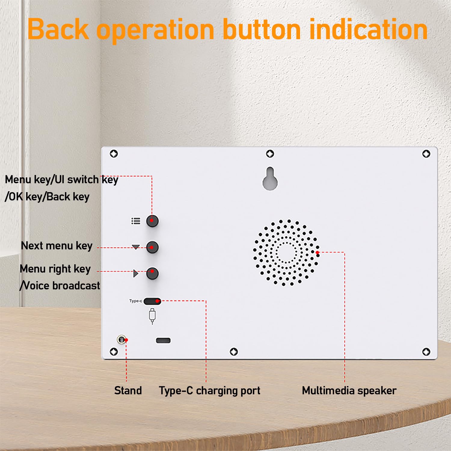 Orologio Digitale da 7 Pollici, Orologi Digitali per Anziani a Grande Display con Caratteri Extra Large, 5 Sveglie E 3 Promemoria per Le Medicine, Regolazione Automatica della Luminosità
