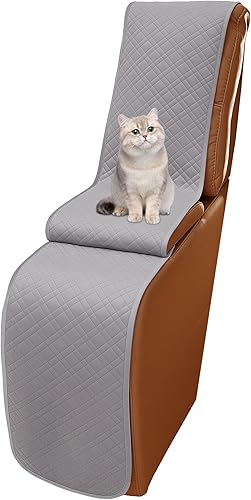 Miniatura 15 de Fundas de sofá seccional reclinable 100% impermeable de terciopelo para sofá seccional en forma de L, juego de fundas de sofá de esquina acolchadas