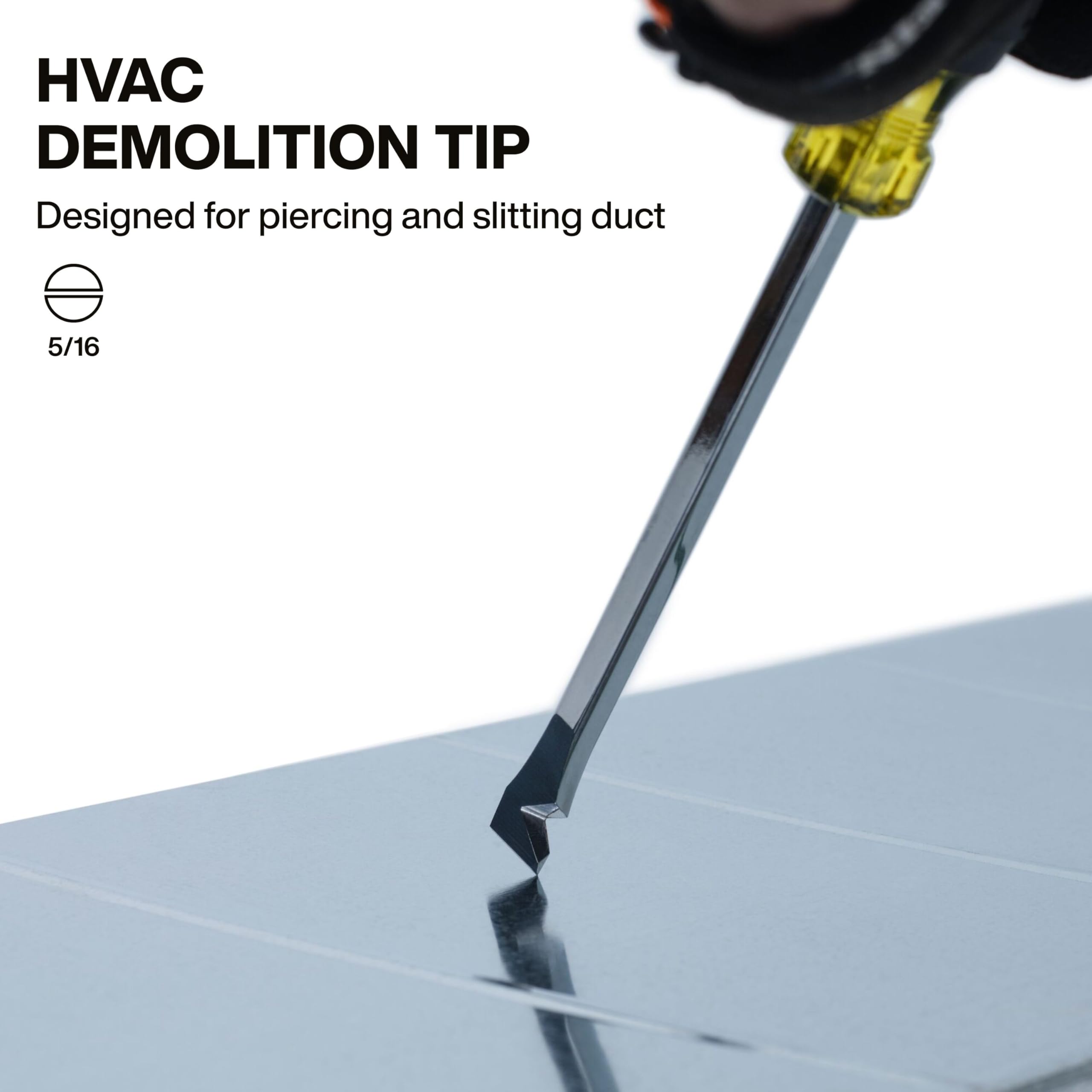 Klein Tools Duct Slitter - HVAC Demo Driver -2