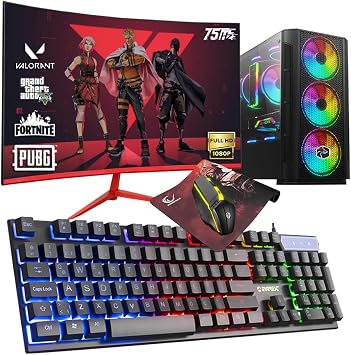 Zeiron ARC X50 i5-3470 16GB 1TB HDD 256GB SSD 23.8 GT 730 Masa st  Oyuncu Bilgisayar