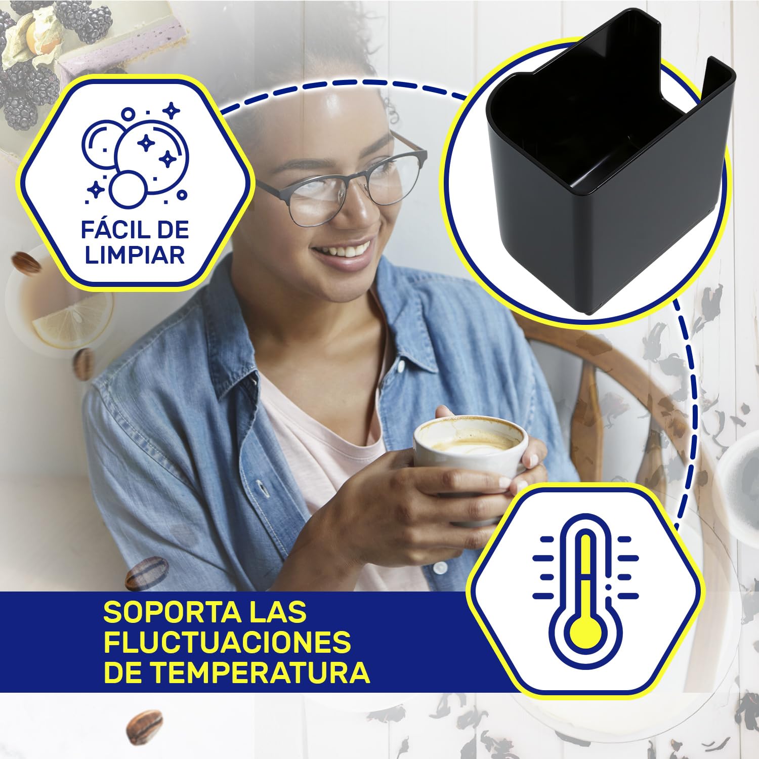 Kapselhalter Delonghi 5313253561 Kapselbehälter Für EN500 Lattissima One Nespressoa S07cl0ec