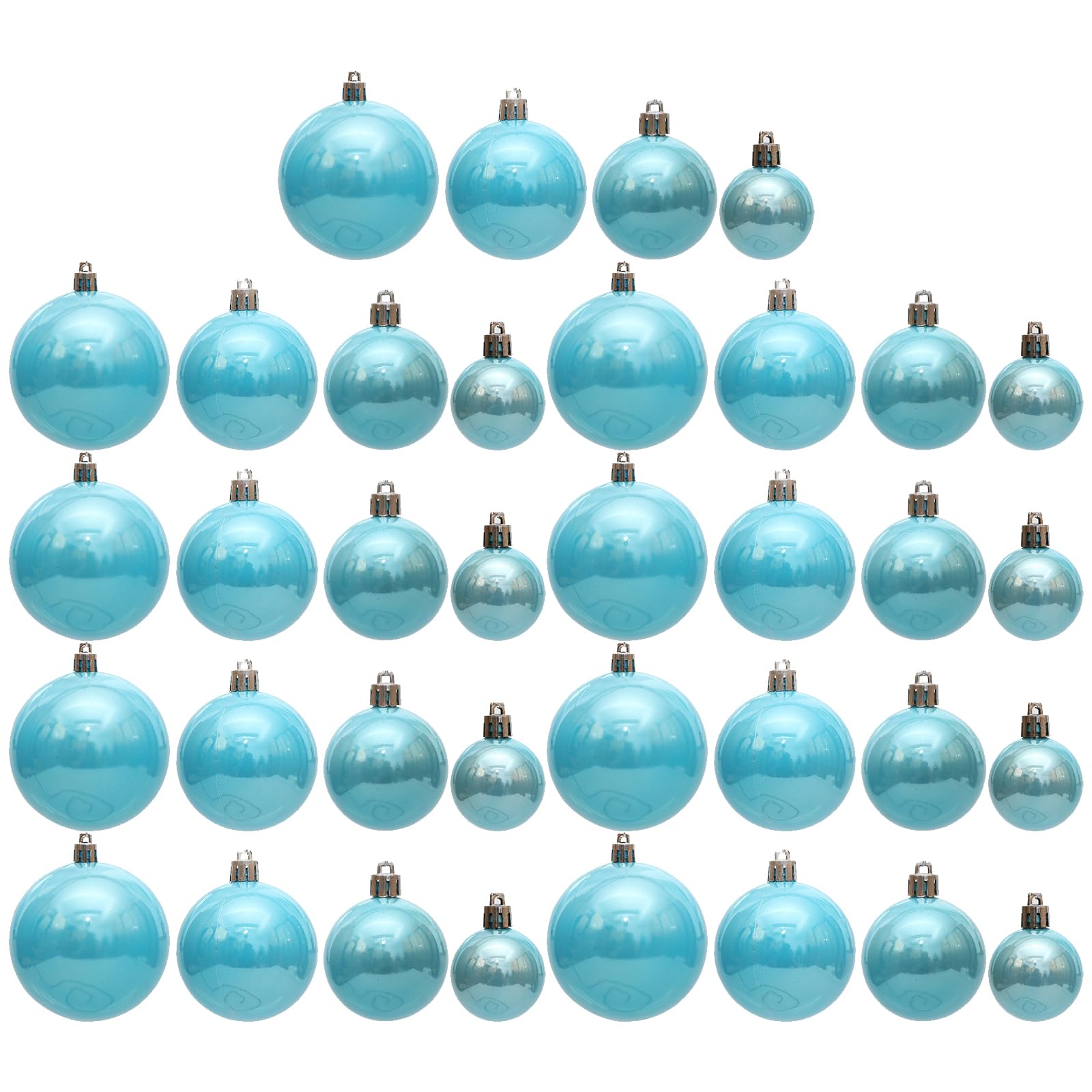 Tsophreniq Christmas Tree Baubles Distinctive Christmas Sphere Set Hanging Decoration for Tree Embellishments Dress