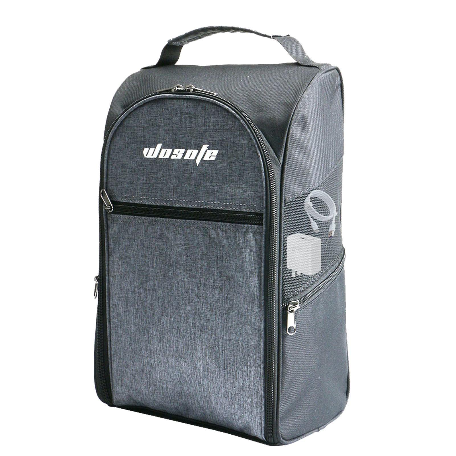Sac à Chaussures de Golf - Golf Organizer Bag Ventilation Mesh | Sacs de Transport de Chaussures de Voyage de Sport, Double Poche extérieure pour Accessoires, pour Femmes et Hommes
