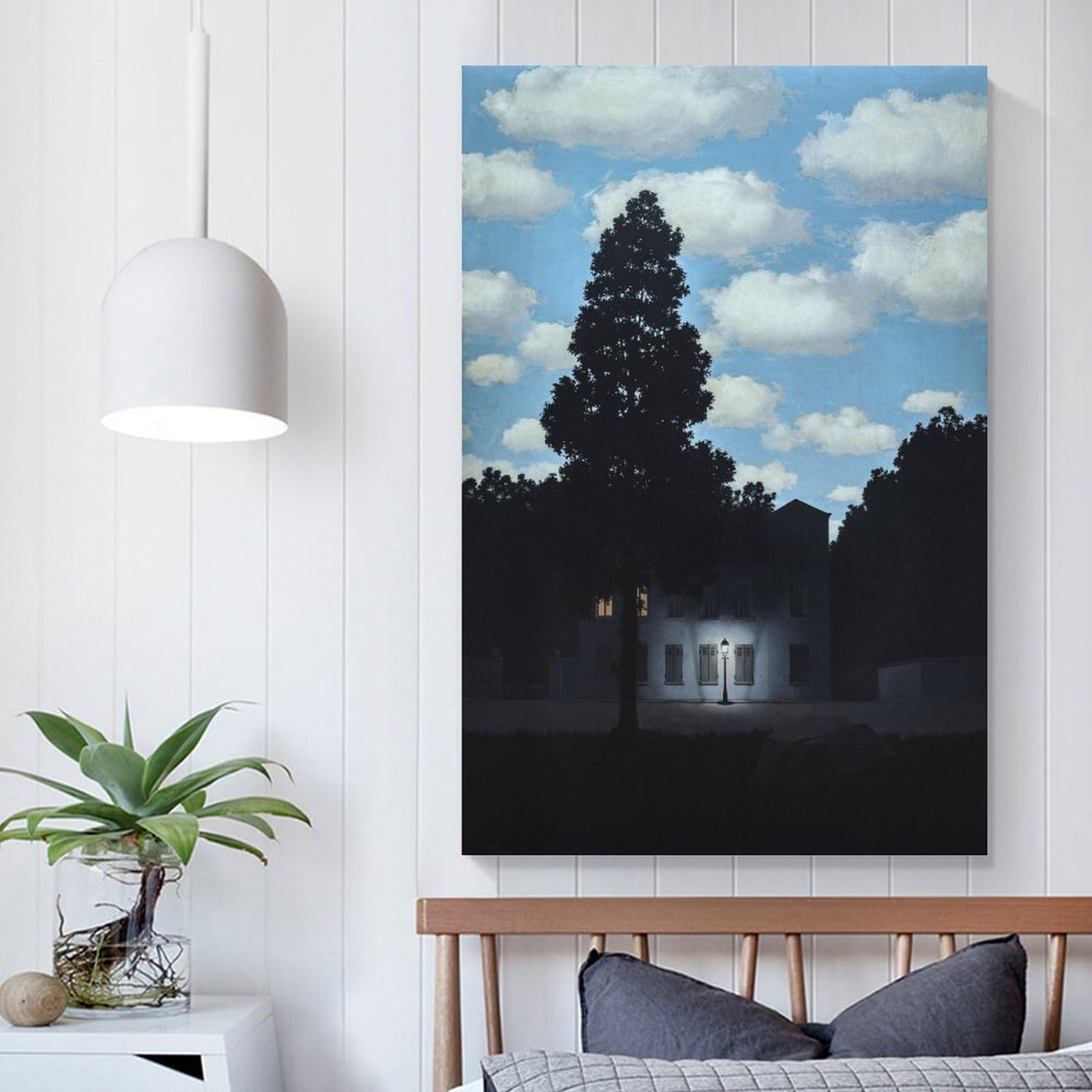 Amazon.co.jp: Rene Magritteルネ・マグリット《光の帝国1》ポスター