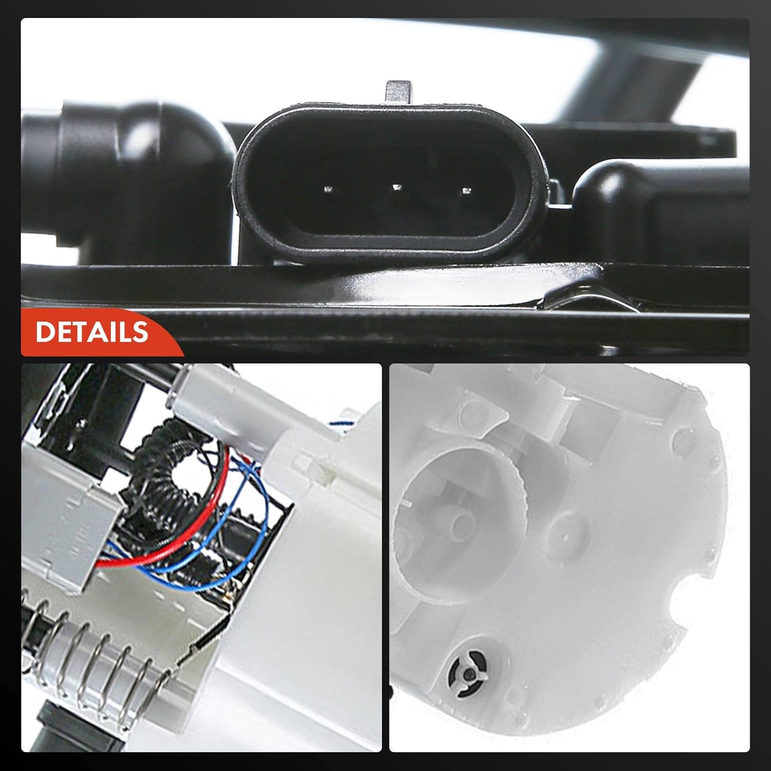 A-Premium Electric Fuel Pump Module Assembly with Pressure Sensor Compatible with Saab 93 9-3 2003 2004 2005 2006 2007 2008 2009 2010 2011, L4 2.0L, Replace# E8489MN