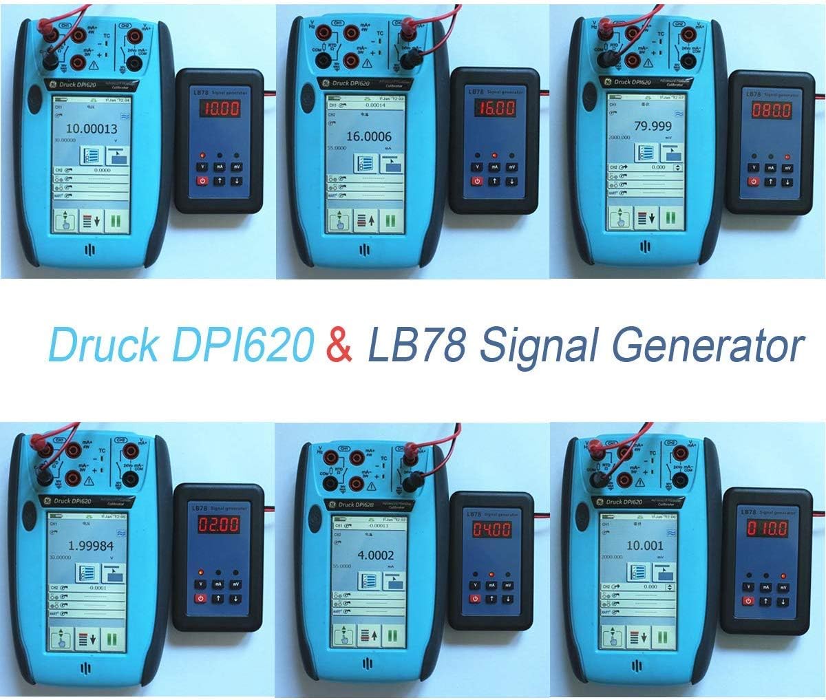 LB78 Signal Generator, 4-20mA /0-10V/mV Current Voltage Signal Generator Signal Source Calibrator Signal Tester (LB78)