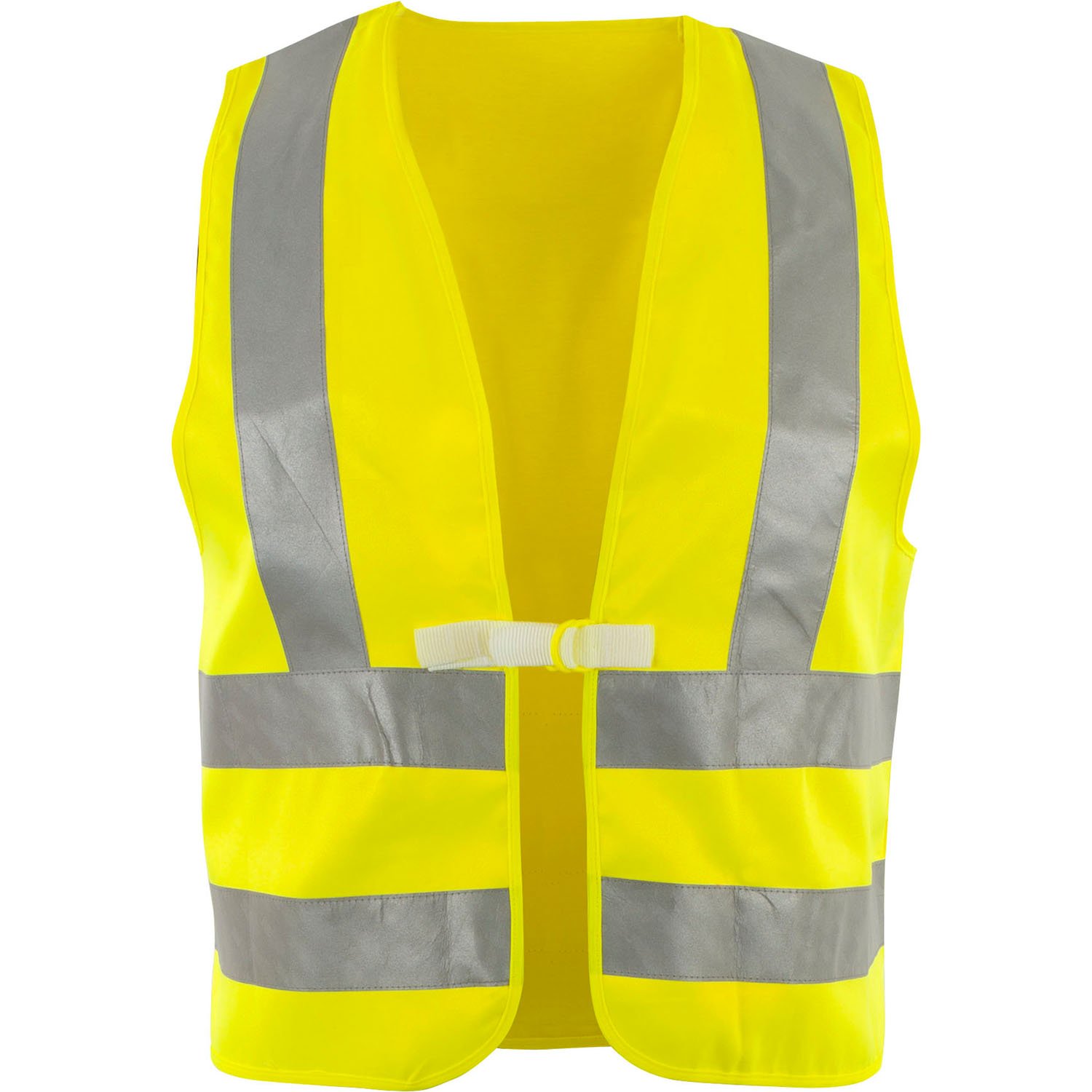 Asatex wtgp3 Chaleco reflectante con doppelringverschluss, color amarillo neón