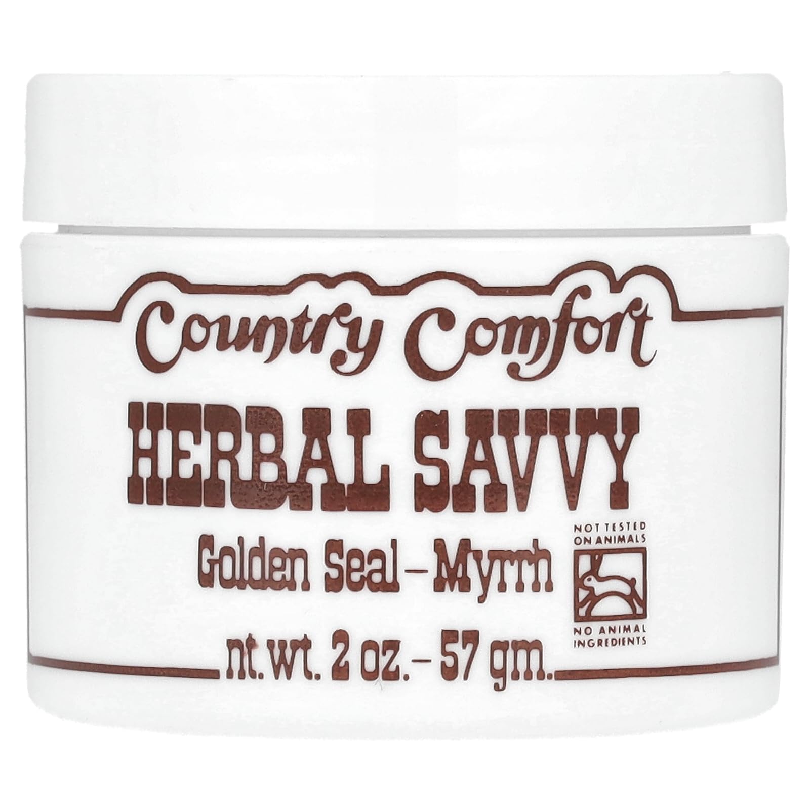 Country Comfort Herbal Savvy Goldenseal Myrrh, 2 Oz (Pack of 1)