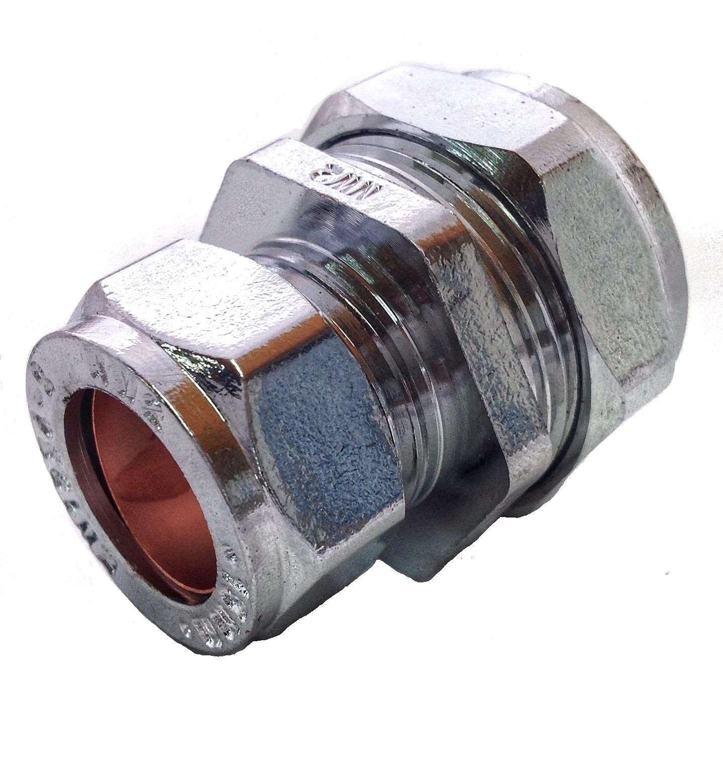 22mm x 15mm Chrome Reducing Couplings