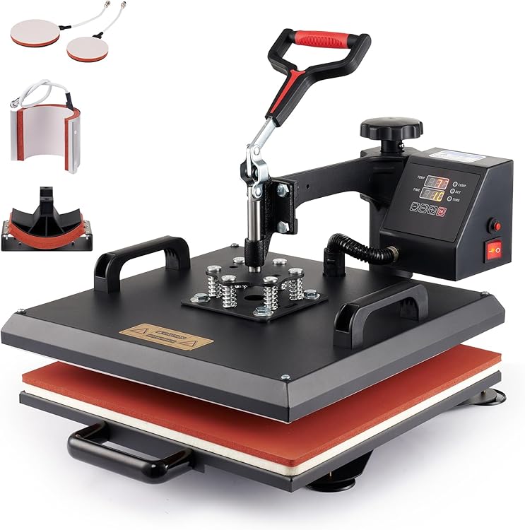 Creworks Heat Press Machine 38 X 38 Cm 5 In | Desertcart UAE