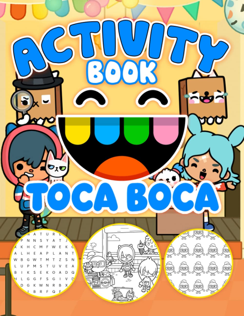 Toca Boca Activity Book Plenty Of Amazing Activities For Fans Of Toca 