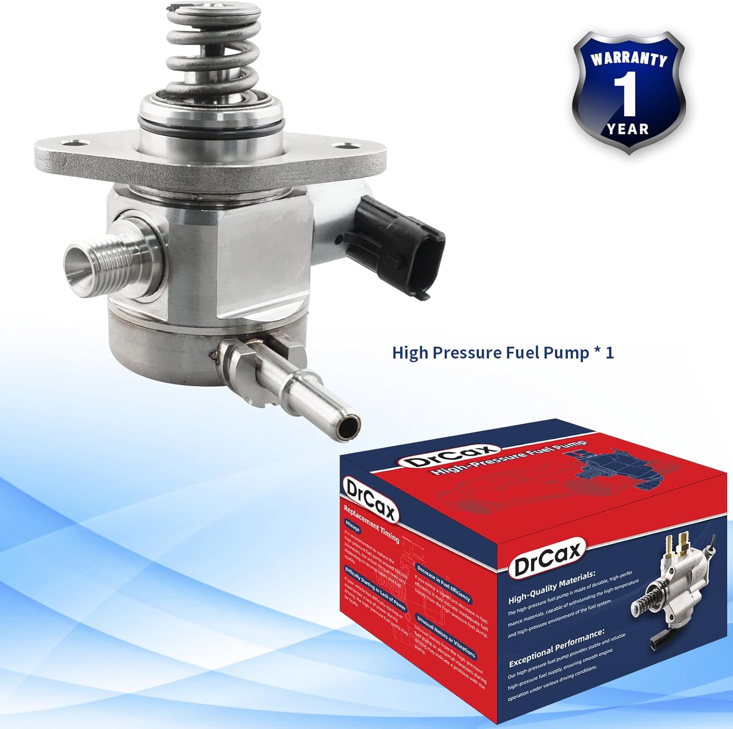 High Pressure Fuel Pump 353202GTA0 Compatible with Hyundai Santa Fe Sonata Kia Sportage Optima Sorento 2.0L L4 Replace GDP411