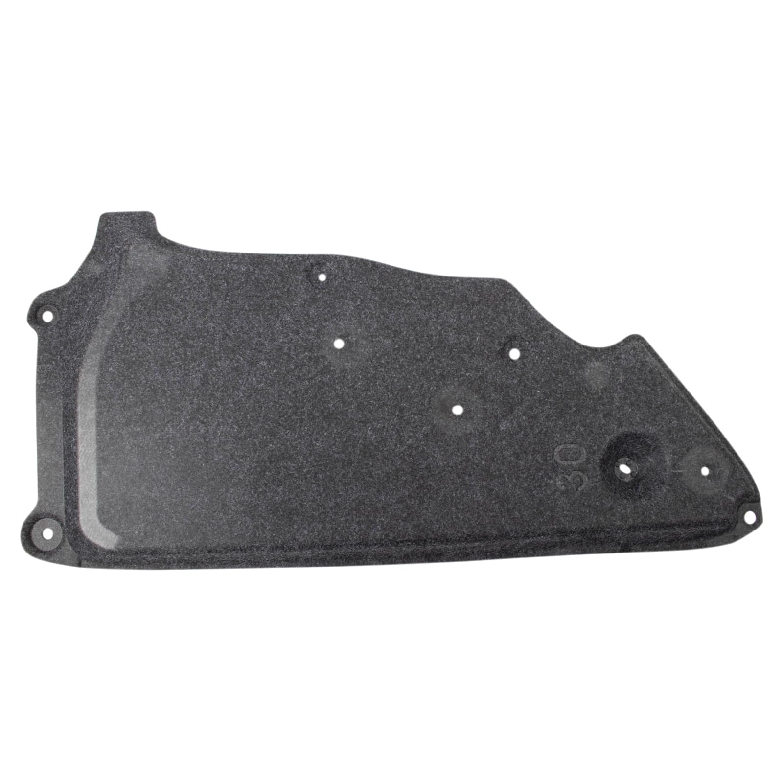 TRQ Left Engine Splash Shield Rear Driver Side Lower Compatible with 2020-2022 Toyota Highlander TO1228274