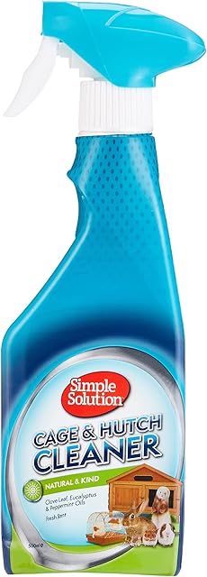 Simple Solution Cage & Hutch Natural Anti-Bacterial Cleaner, 500 ml