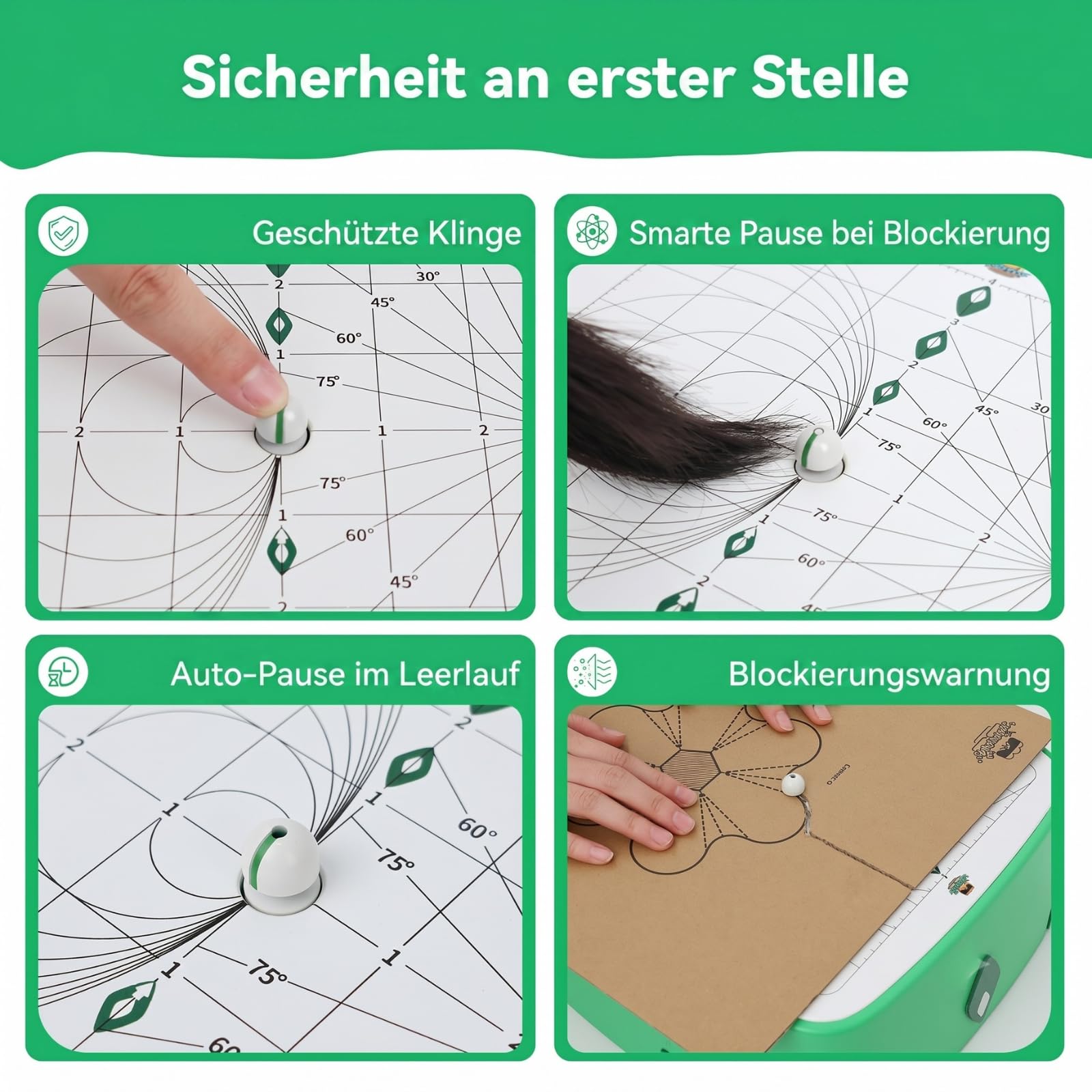 SainSmart x BeaverBot C2 Elektrischer Pappschneider für Kinder | Sicherer Dinosaurier-Karton-Schneider, MINT-Spielzeug 4-12 Jahre, Bastelset für 3D-Modelle, 2 Geschwindigkeiten, Ideales Lern