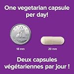 Webber Naturals Vitamine K2 120 mcg, 75 Capsules, Formule MK-7, Aide à Soutenir les Os, Végétalien
