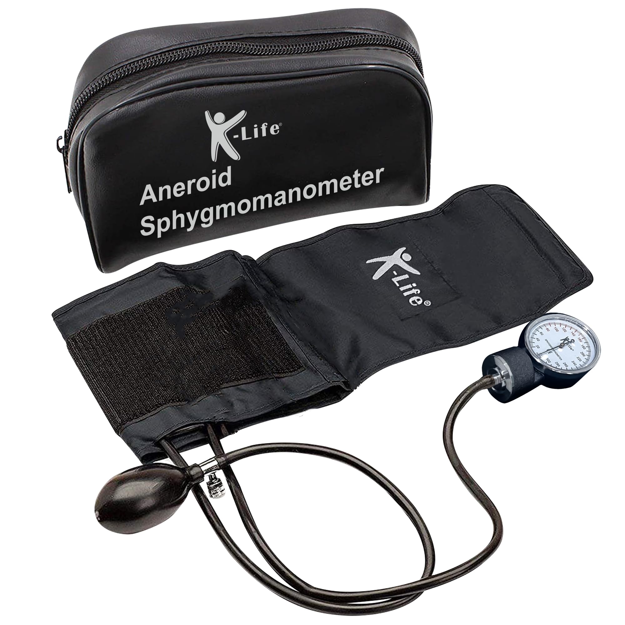 K-life Aneroid Manual Sphygmomanometer & Pressure Gauge Blood Pressure Machine Bp Monitor-image-36