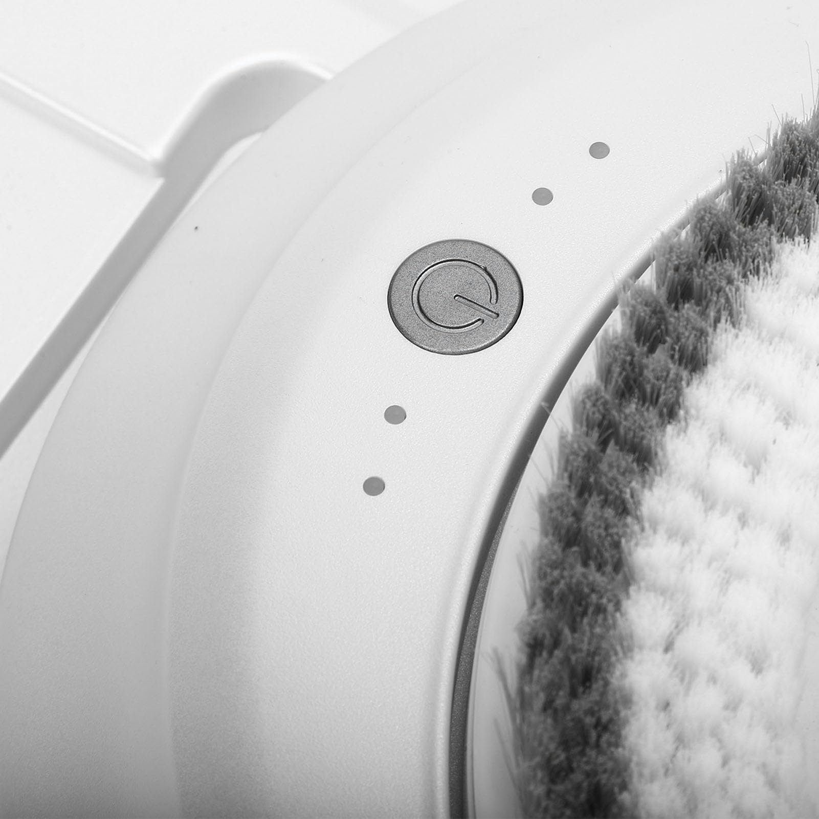 KUIDAMOS Cepillo Corporal Eléctrico, Depurador Automático Montado en la Pared para Ducha, Limpieza Profunda y Masaje en el Baño en Casa, 2500mAh