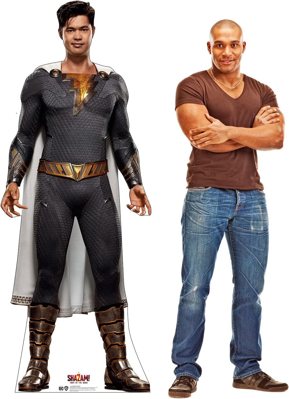 Cardboard People Eugene Choi Cardboard Cutout Standup - Shazam! Fury of The Gods (2023 Film)