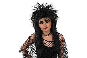 80s Rocker Spiked Wig: Unleash Your Inner Joan Jett