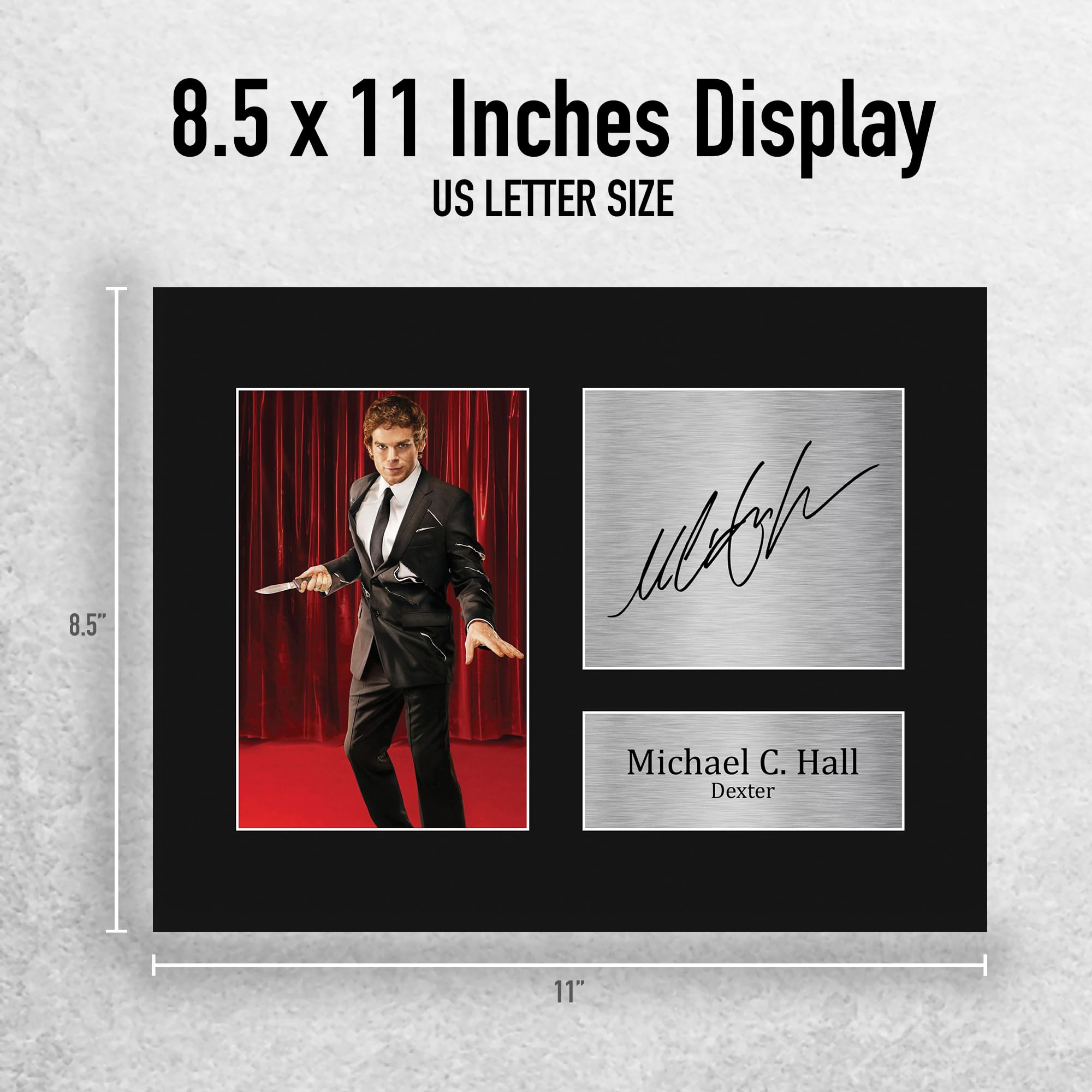 HWC Trading Michael C Hall Dexter Dexter Gifts Printed Signed