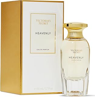 Victoria's Secret Heavenly Eau de Parfum, notas de almizcle dorado, sándalo de vainilla y jazmín blanco, perfumes para mujer (1.7 oz)