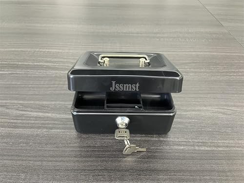 Miniatura 4 de Jssmst SMCB003 - Caja fuerte con cerradura regalos de cumpleaños 2017 caja metálica para niños adultos resistente 100 segura  Rojo