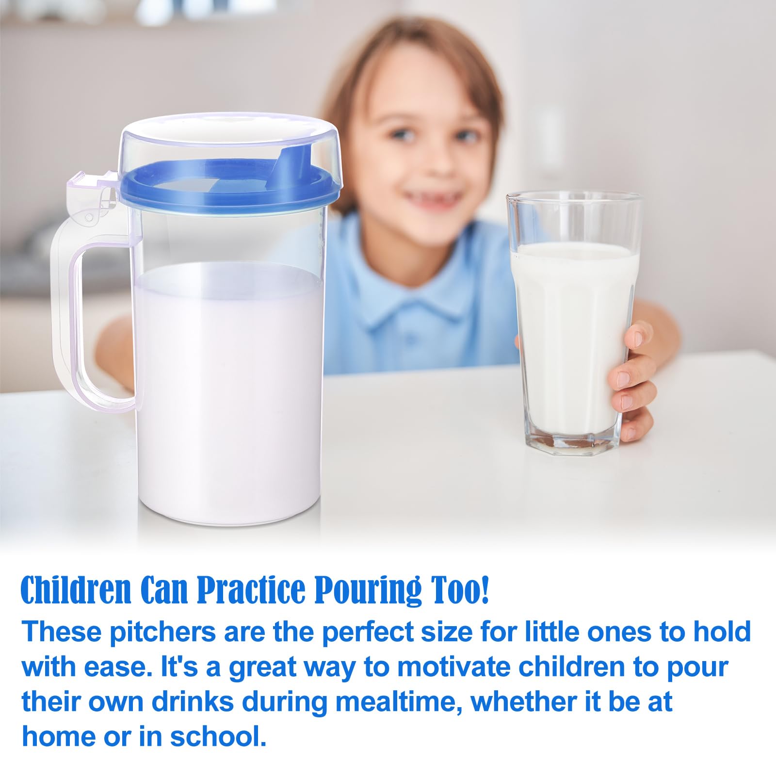 Snapklik.com : Newtay 6 Pack Early Learning Kids Easy Pouring Mini ...