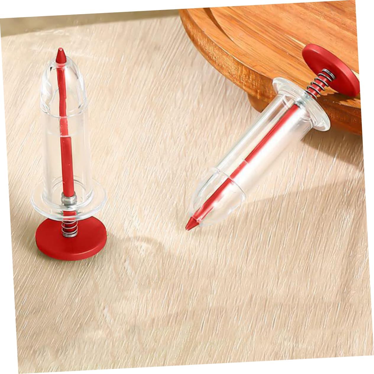 YARNOW Mini Seeder Tool Handheld Seed Spreader Garden Accessories Plastic Seeder for Home image 3