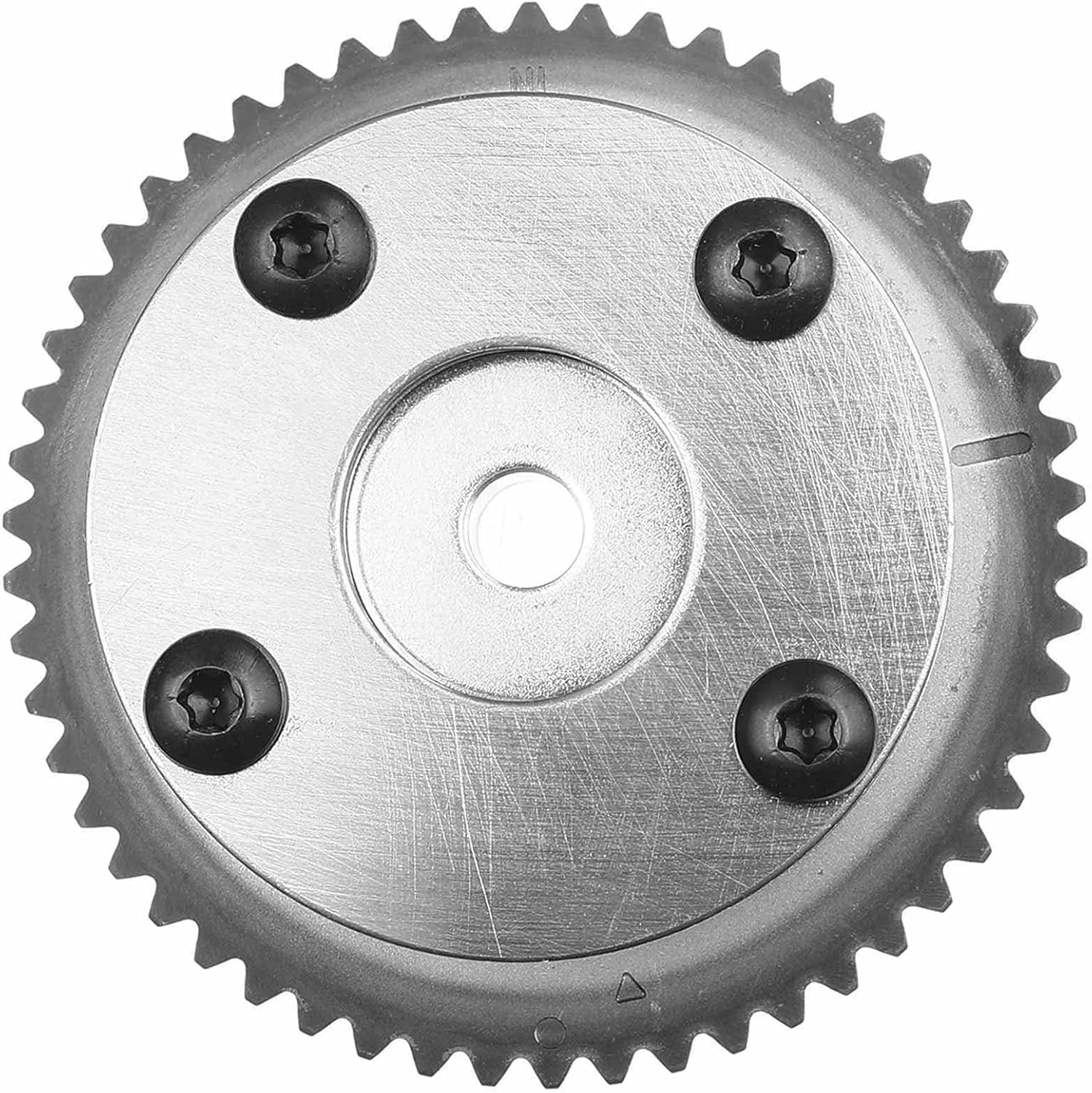 A-Premium Intake Engine Variable Valve Timing VVT Sprocket Gear Camshaft Phaser Adjuster Compatible with Hyundai Elantra 2014 2015 2016 1.8L, Replace# 24350-2E010