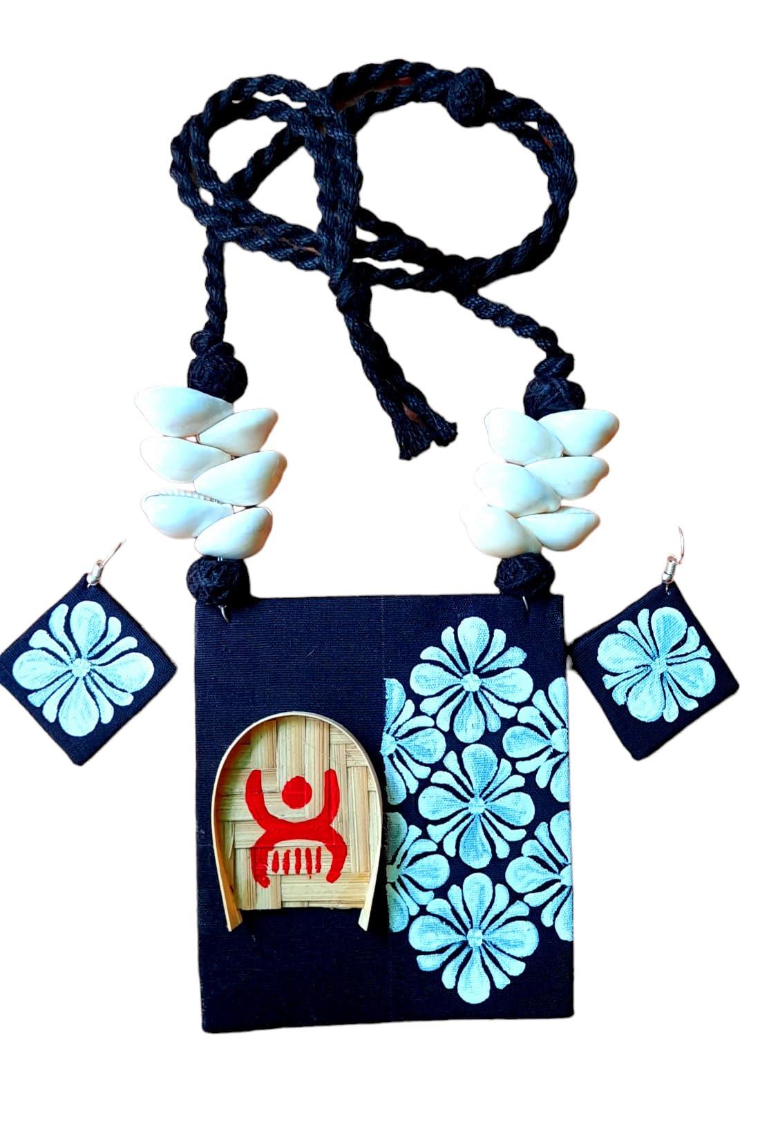 See full amazon price history chart for SAKHI Beautiful Handmade Kulo On Black Fabric Base Necklace Set For Woman Durga Puja Special Necklace Fully Hand Painted & Handmade Art Jewellery Set For Women & Girls (Size- Free, Colour- Multi) SAKHI Beautiful Handmade Kulo On Black Fabric Base Necklace Set For Woman Durga Puja Special Necklace Fully Hand Painted & Handmade Art Jewellery Set For Women & Girls (Size- Free, Colour- Multi) (B099QSQMT2) Amazon Price History, Amazon Price Tracker