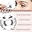Higu clace Magnetic Eyelashes 2 Pairs Magnetic Eyelashes with Applicator Soft Magnetic Lashes Natural Look Wispy Magnet Lashes Without Eyeliner Easy to Wear and Remove (DJCX-A+C01)
