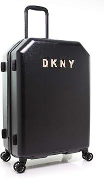 DKNY Unisex-Adult Metal Logo, Black, 26 Inch