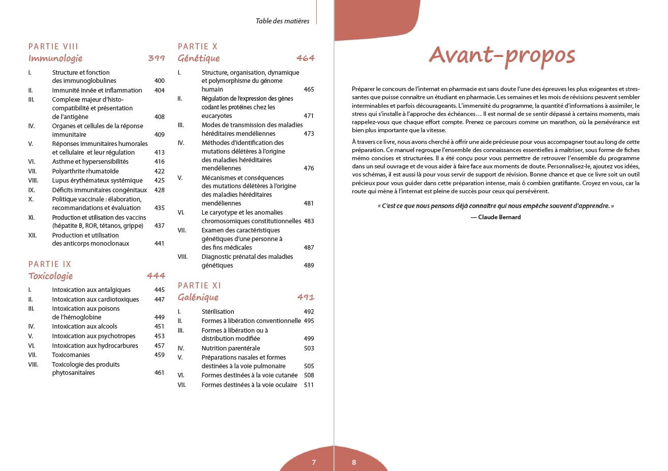 Fiches mémo pour l’internat de pharmacie