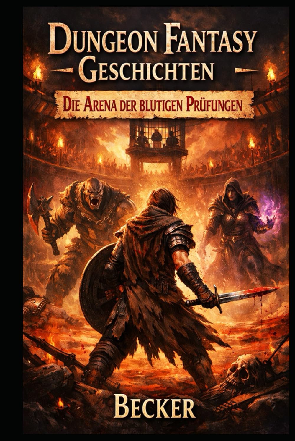 Dungeon Fantasy Geschichten I Die Arena der blutigen Prüfungen: Jede Schlacht führt ihn näher zu seinem Ziel