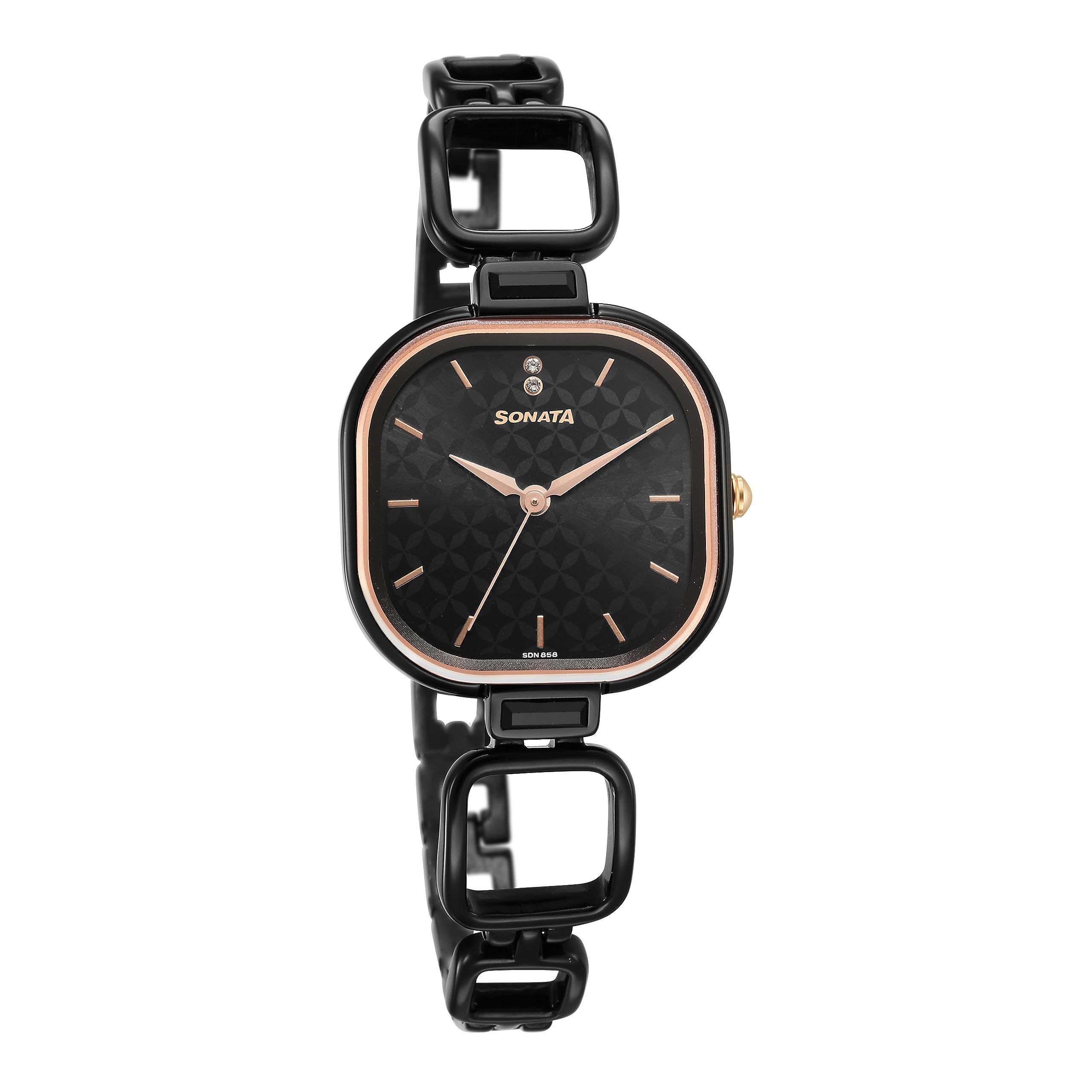 Sonata Wedding Quartz Analog Blue Dial Metal Strap Watch for Women-8186KM01 (B0CDXMYYSR) Amazon Price History, Amazon Price Tracker