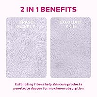 Vista 6 de The Original MakeUp Eraser, 7-Day Set, Erase All Makeup With Just Water, Including Waterproof Mascara, Eyeliner, Foundation, Lipstick, Sunscreen