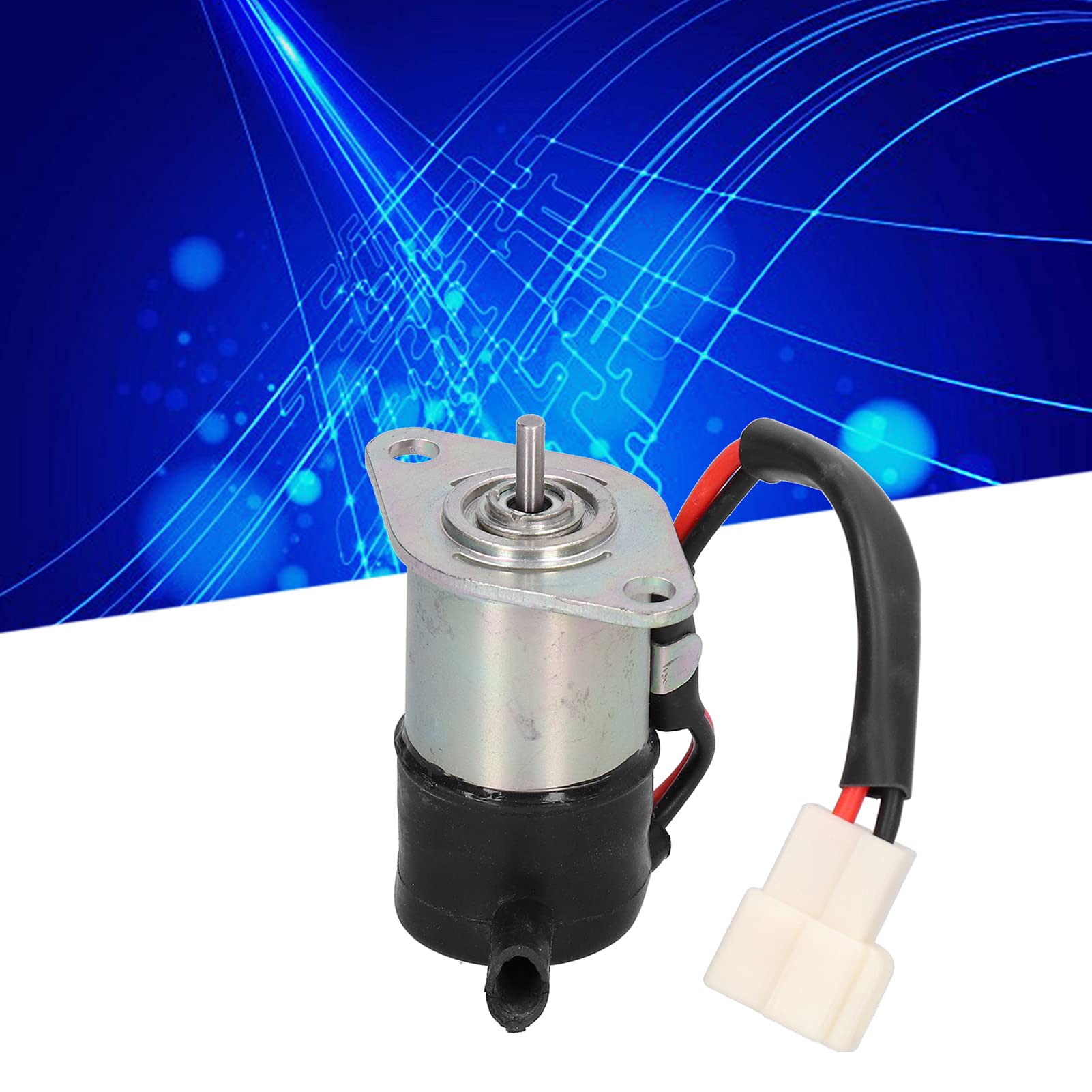 Électrovanne d'arrêt en métal robuste, arrêt du moteur, générateur d'arrêt, accessoire de remplacement, composant matériel de qualité industrielle DC 12V pour pour