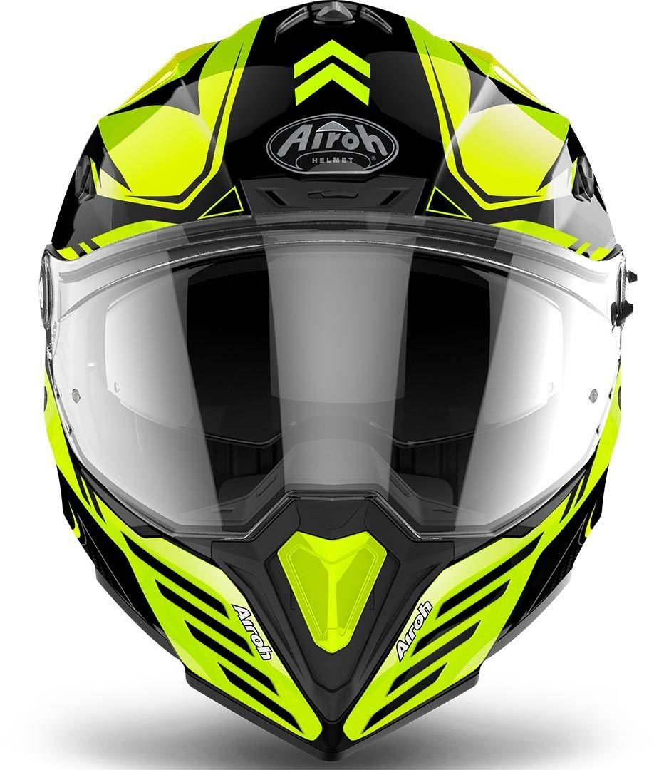 AIROH COMMANDER CARBON YELLOW GLOSS S