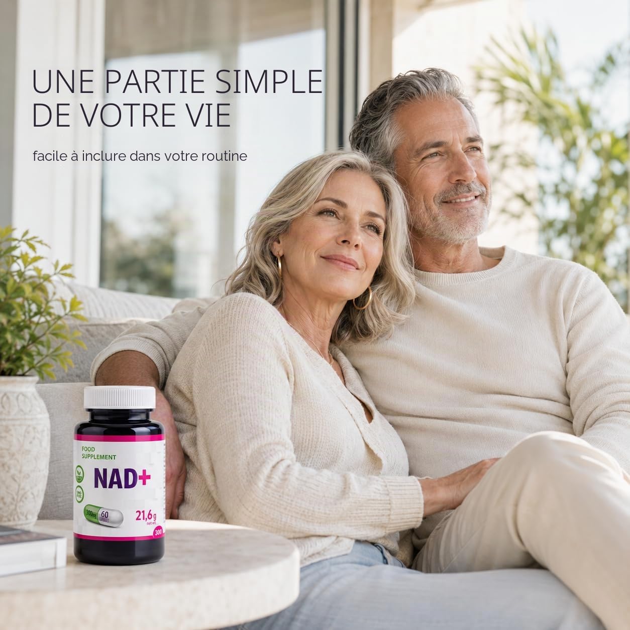 Hepatica NAD+ Nicotinamide Riboside 300 mg | 60 Gélules Véganes | Réserve 2 Mois | Ingrédient Unique | GMP & laboratoire indépendant
