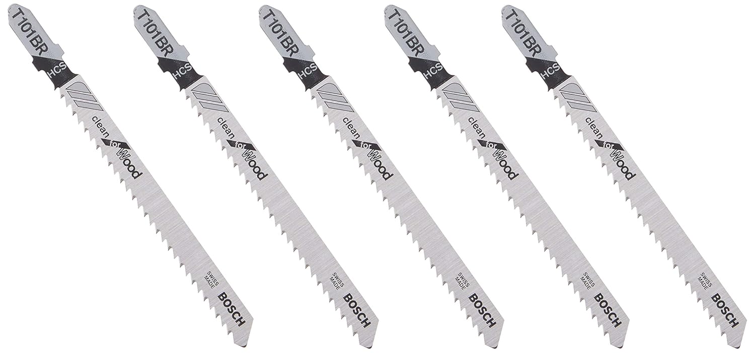 BoschRotozipSkil TShank Wood Jig Saw Blades 4In. T101Br Amazon.in Home Improvement