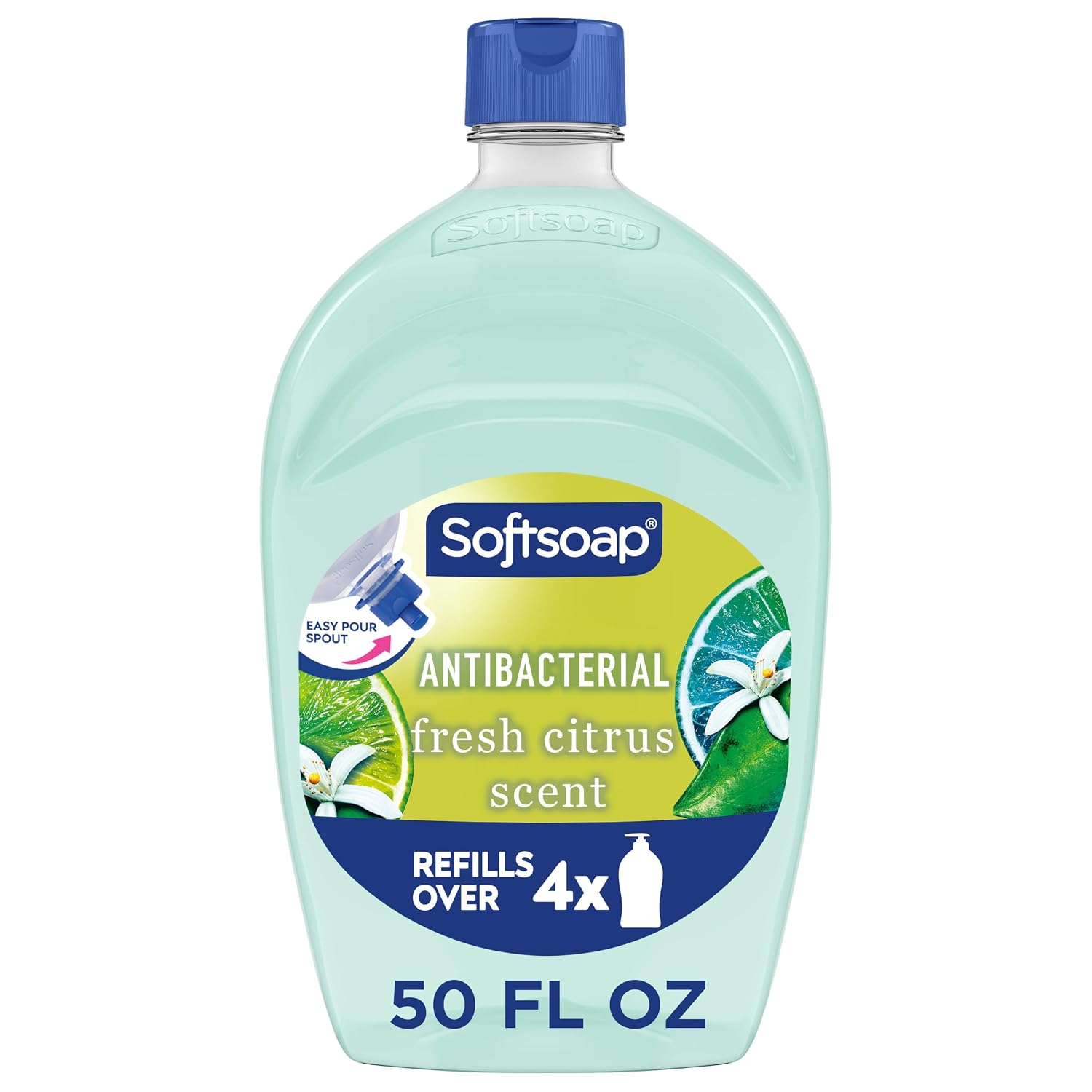 Softsoap Antibacterial Hand Soap Refill, Fresh Citrus, 50 oz
