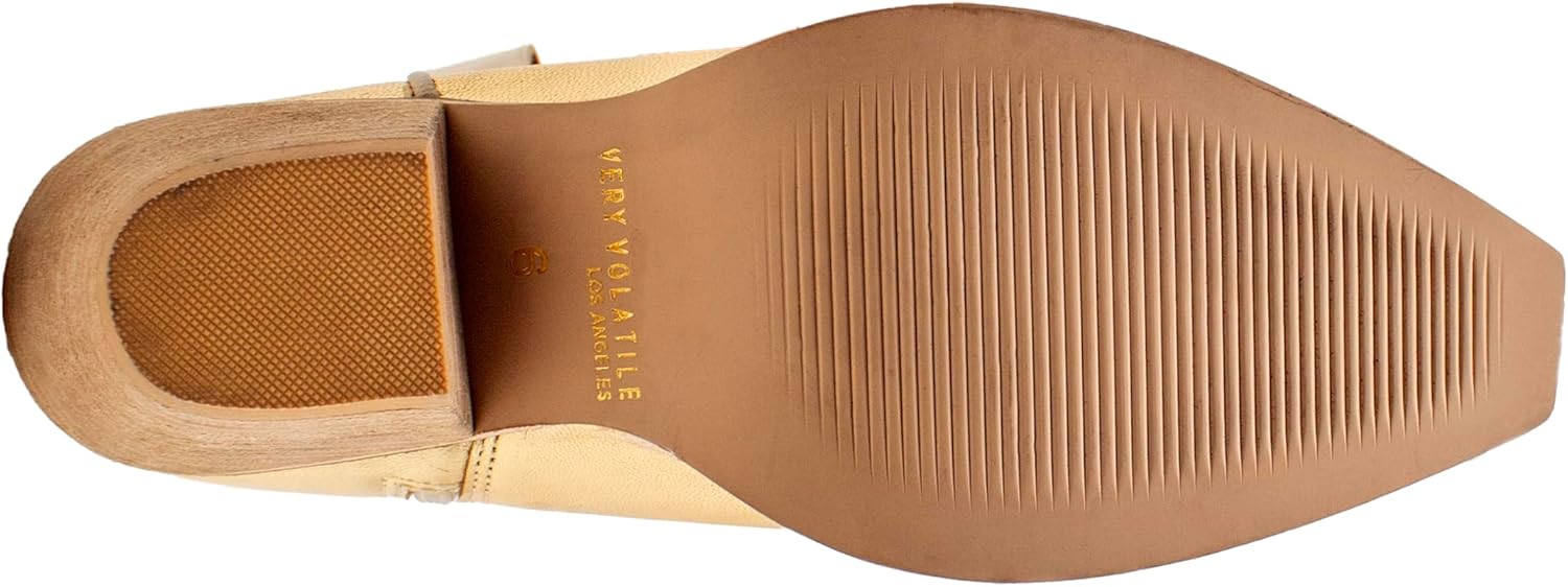 VOLATILE Women's Colt Faux Leather Boot W/Contrast Underlay