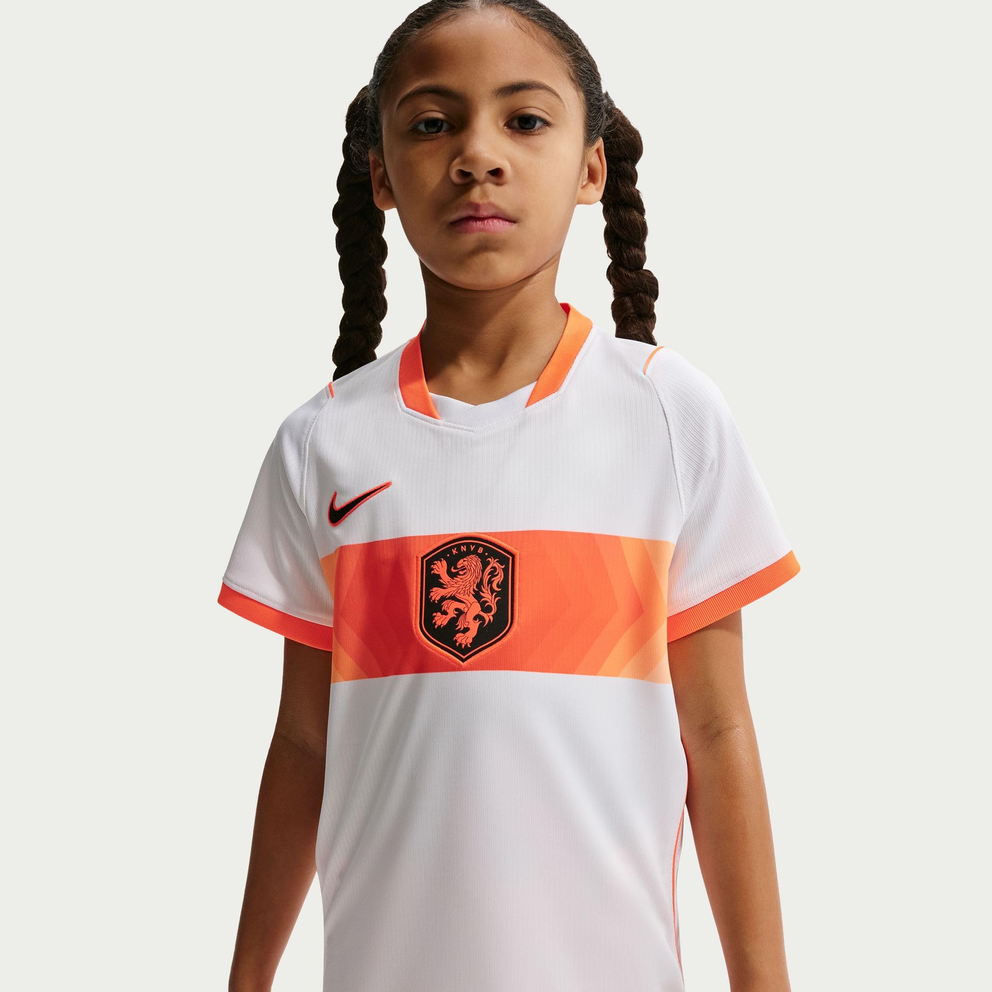 Nike Netherlands National Team Dri-Fit Stadium Away T-Shirt Unisex - Bambini e Ragazzi (Pacco da 1)
